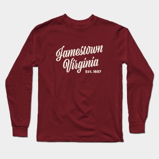 Jamestown, Virginia Long Sleeve T-Shirt